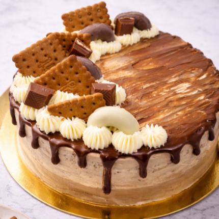 Tarta Vainilla y Chocolate