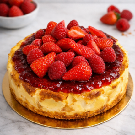 Tarta de Queso Frutos Rojos